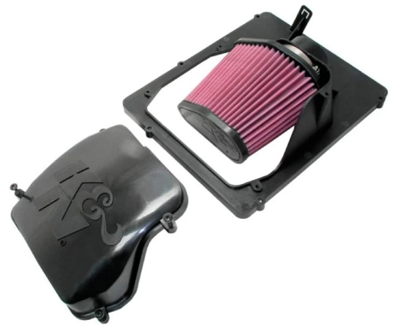 K&N 57S-4900 Washable and Reusable Car Performance Intake Kit, Red