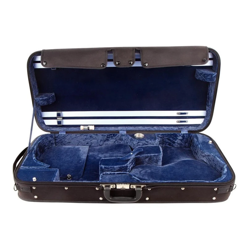 GEWA Liuteria Maestro Double Case for Violin/Viola Interior Adjustable from 36.0 to 42.5 cm