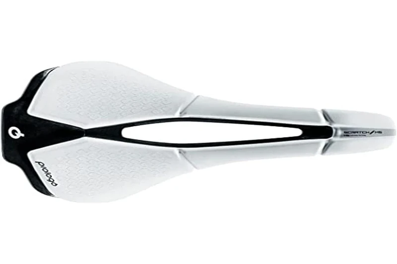 Prologo Scratch M5 Pas-Nack Unisex Adult Bike Saddle, White Black, 140