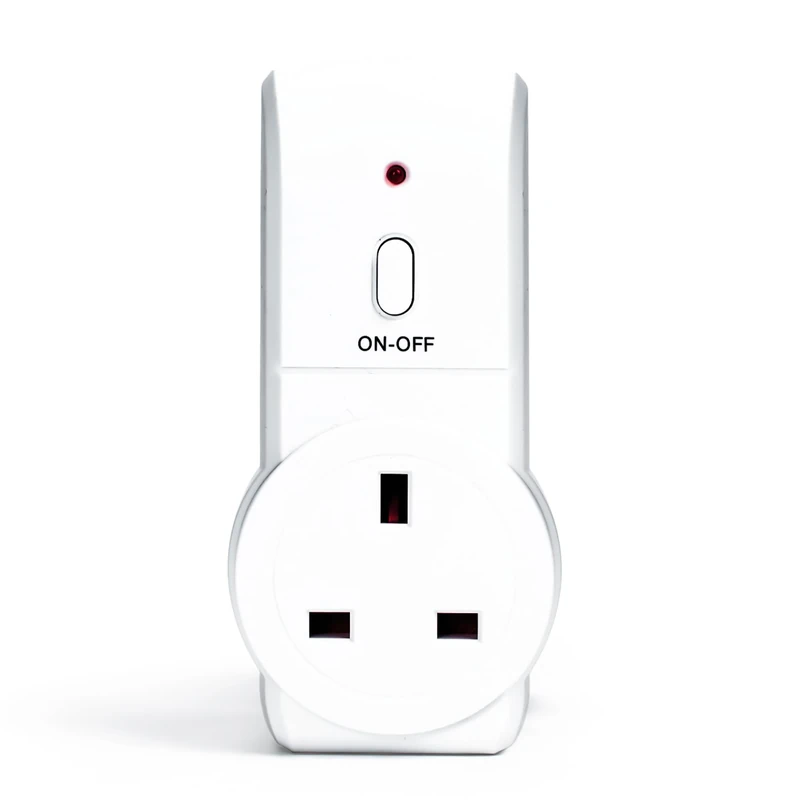 STATUS Remote Control Socket | White Remote Control Plug UK | Pack of 1 | SREMSOC1PK3