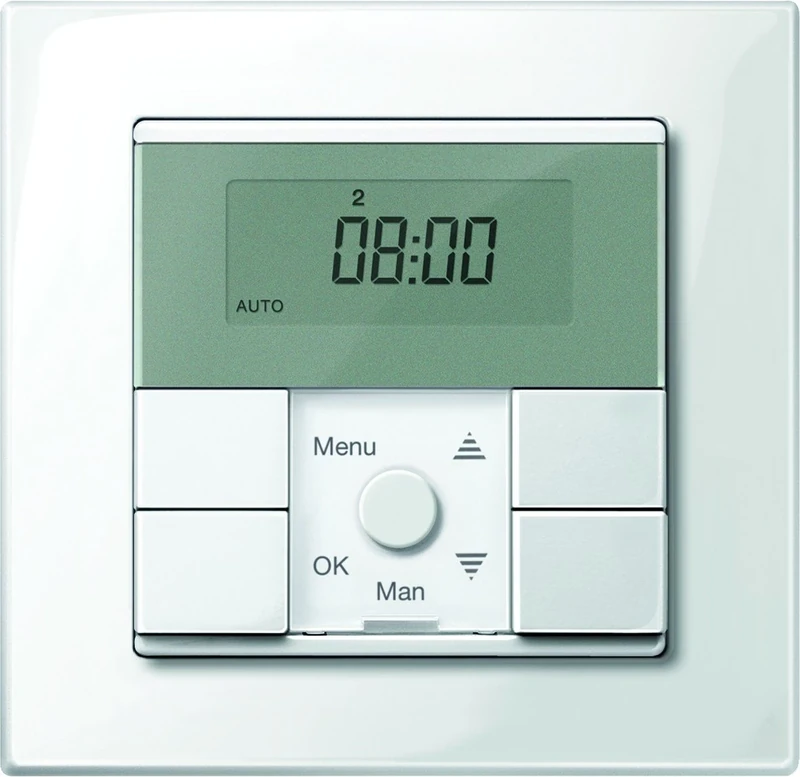 Merten MEG5755-0319 Zeitschaltuhr-module, polar white glossy, System M