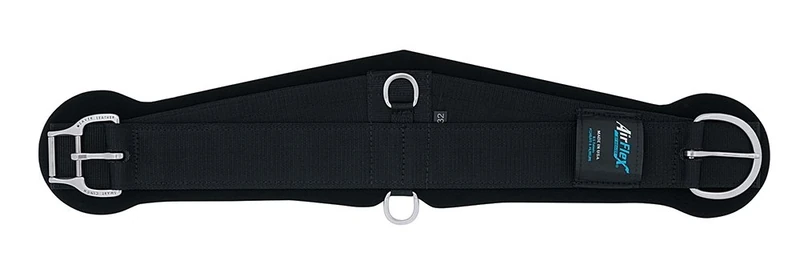Weaver Leather AirFlex Roper Cinch Black, 32"
