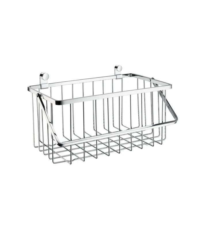 Smedbo DK1075 Sideline Shower Basket, Polished Chrome