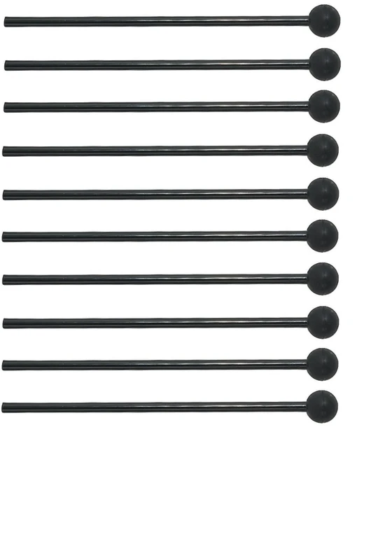GEWA 821908 Schlagel Orff - Rubber Head Mallets (Pack of 10)
