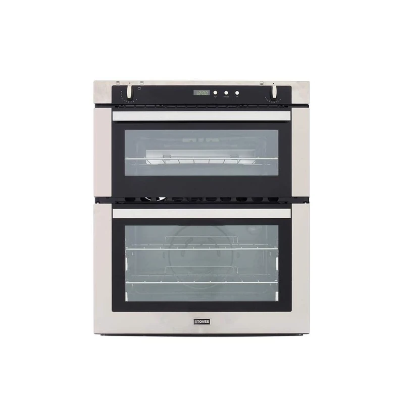 Stoves SGB700PS Built-Under Gas Double Oven - 44L Stainless Steel