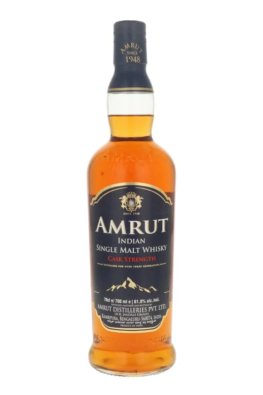 Amrut Cask Strength Whisky, 70 cl, INDIA/AMR/NON1
