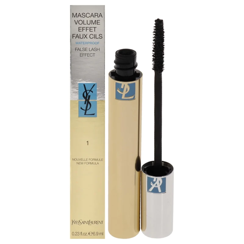 Yves Saint Laurent N°1 Noir Fusion Luxurious Waterproof Mascara for a False Lash Effect, 6.3 ml