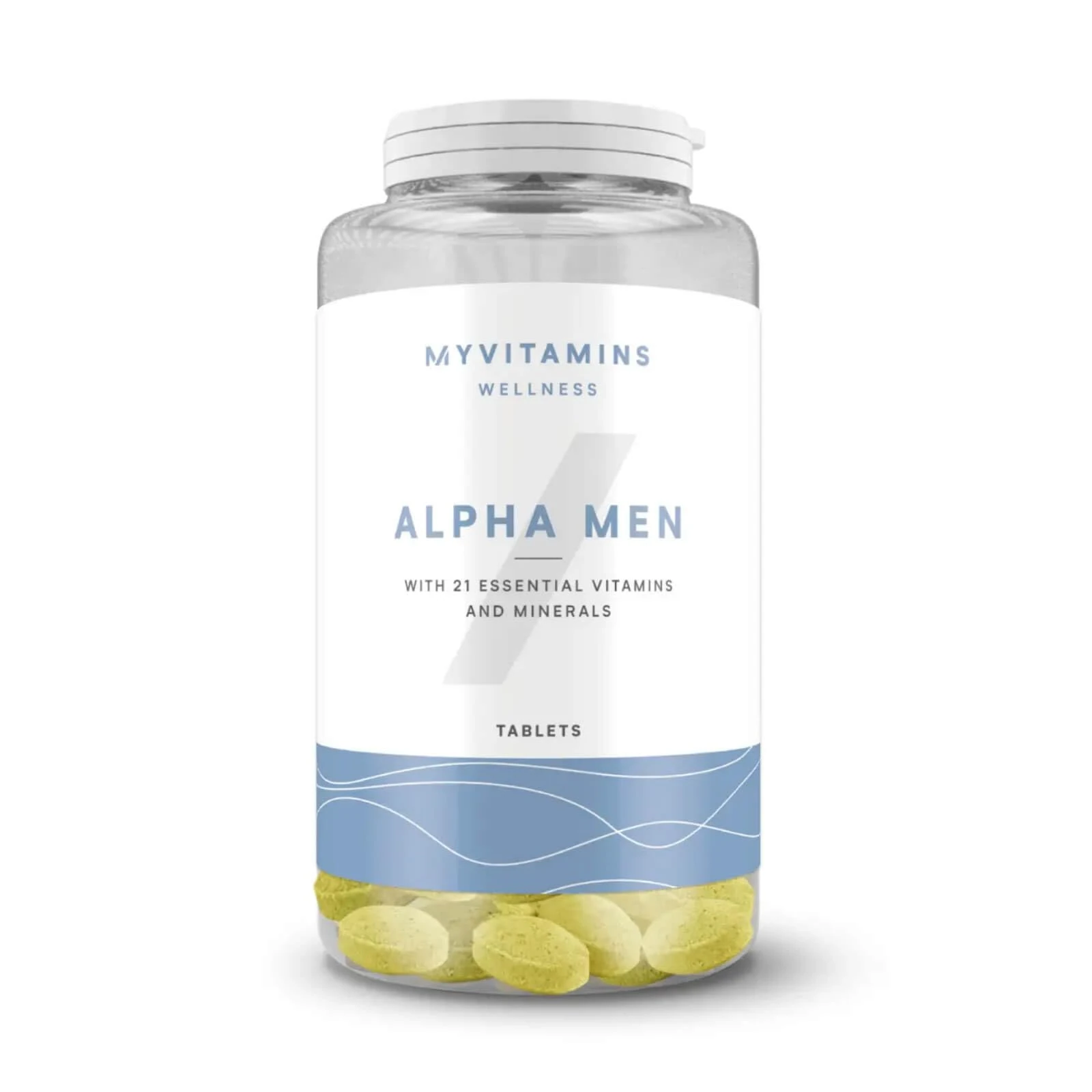 Myprotein Alpha Men Multivitamin | Advanced Daily Formula for Men | Vitamins & Minerals B, D, Biotin & Natural Extracts | Supports Energy, Immunity, Muscle Function & Mental Performance | 120 Pills