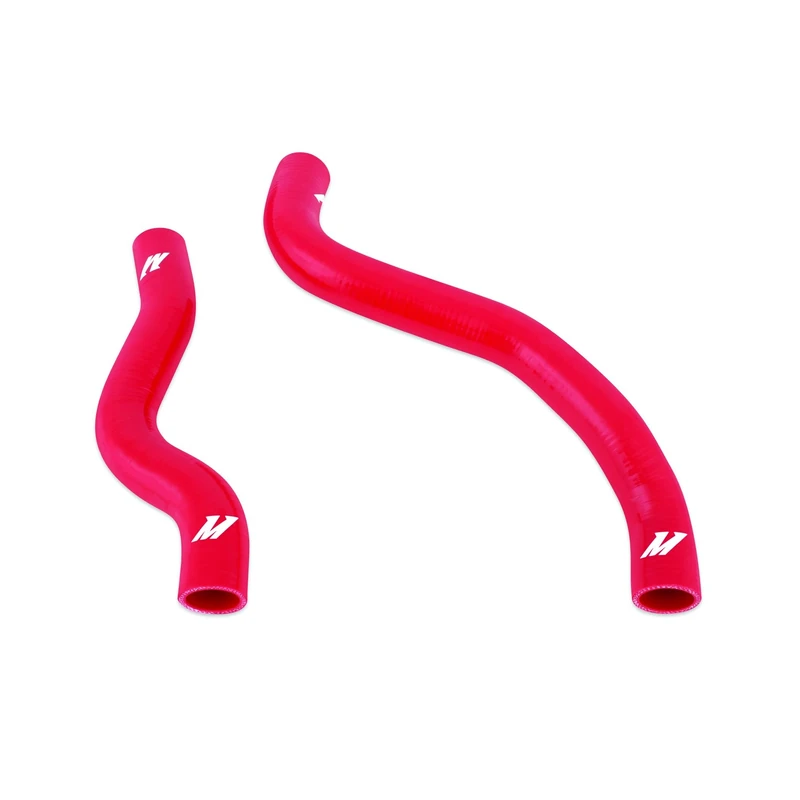 Mishimoto MMHOSE-EVO-6RD Silicone Radiator Hose Kit Compatible With Mitsubishi Lancer 6 1996-2000 Red