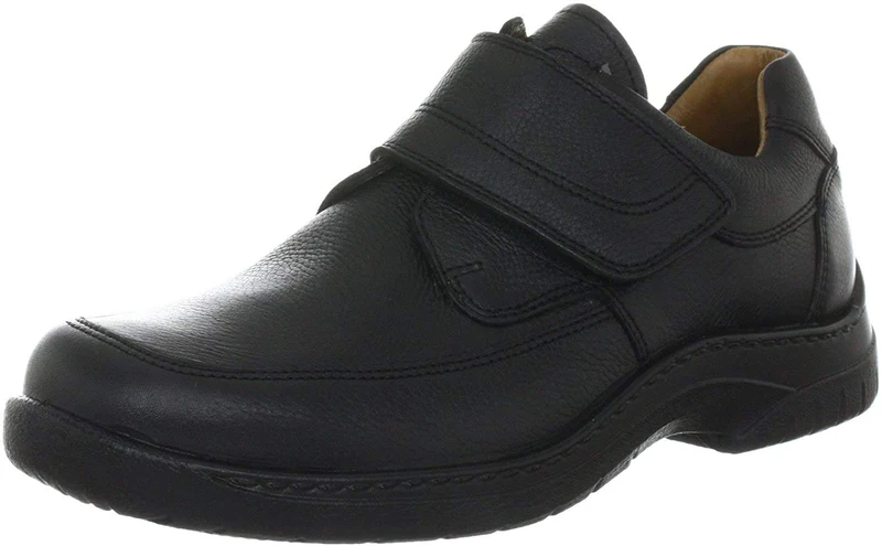 Jomos Men's Feetback Loafers, Black Schwarz 44 000, 7 UK