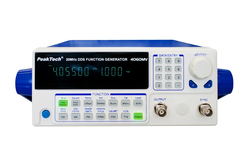 PeakTech DDS Function Generator 10 µHz - 20 MHz