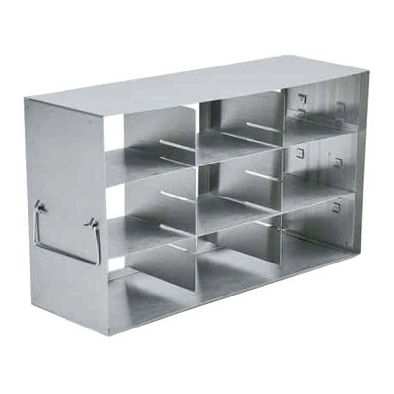 Thermo Scientific Sliding Drawer Rack 3" Box, 5 Inner Door Freezers 9 Box/Rack, Capacity 13 Cu. Ft., Upright 5.5" W x 9.5" H x 17.4" L