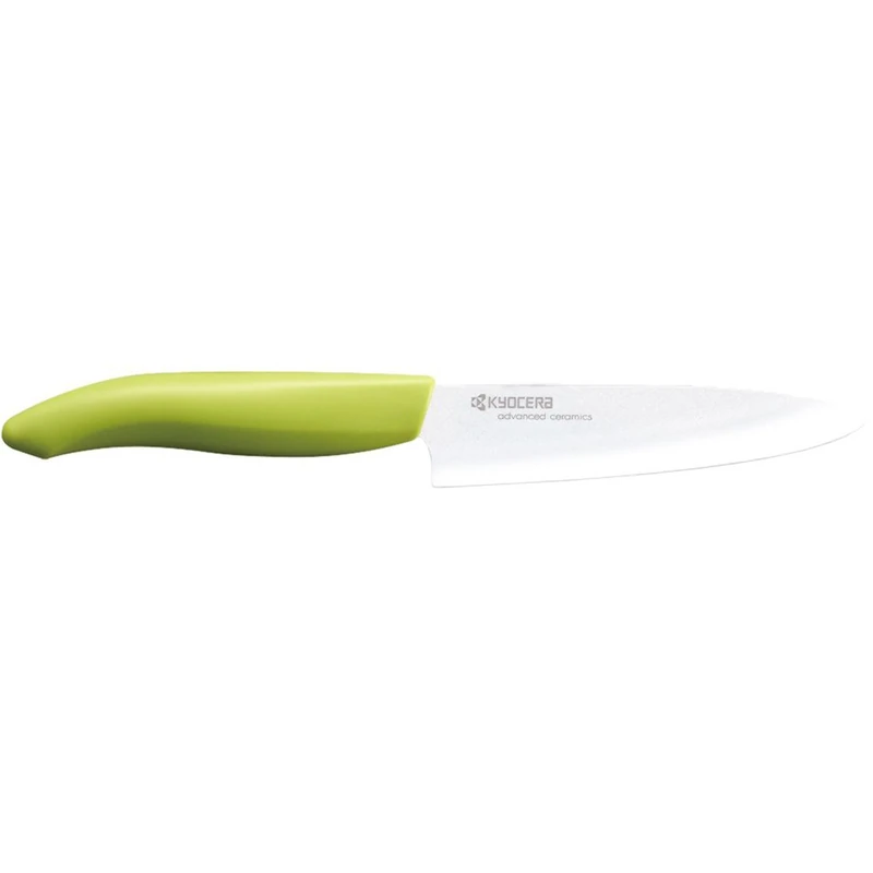 Kyocera FK-130 WH-GR EU - 13cm Slicing Knife - Green Handle