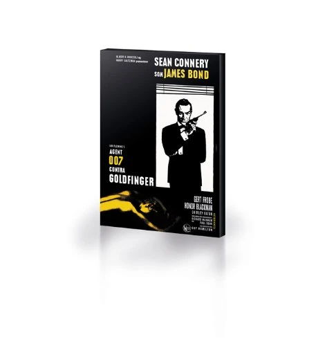 Pyramid International James Bond Goldfinger Window, Extra Large Canvas