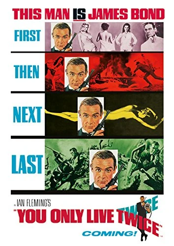 Pyramid International James Bond You Only Live Twice Teaser, Extra Large Canvas