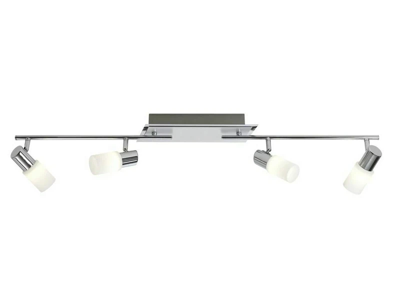 Trio 4 Ceiling Lamp, Aluminium/Chrome