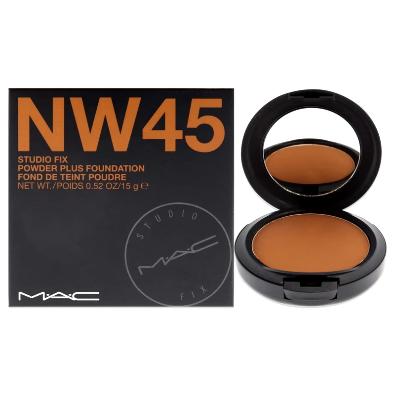 MAC Studio Fix Powder Plus Foundation - NW45 For Women 0.52 oz Foundation