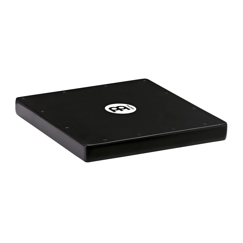 Meinl Percussion Travel Cajon Instrument - Flat Travel Hand Drum for On-the-go with Snare - Playing Surface Black (TCAJ1BK)