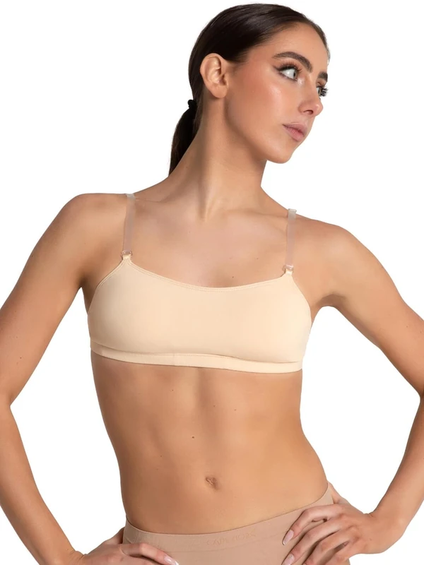 Capezio Women's Camisole Bra with BraTekÂ | Adult Dance Wear - Size X-Large, Nude