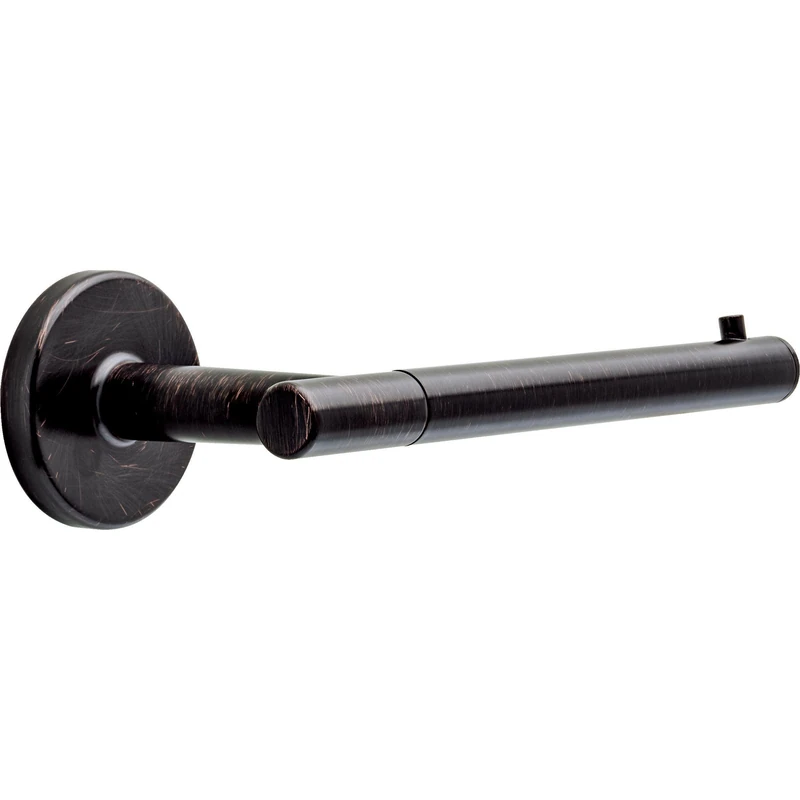 Delta Faucet 759500-RB Trinsic Toilet Paper Holder, 3.31 x 7.00 x 3.31 Inches, SpotShield Venetian Bronze