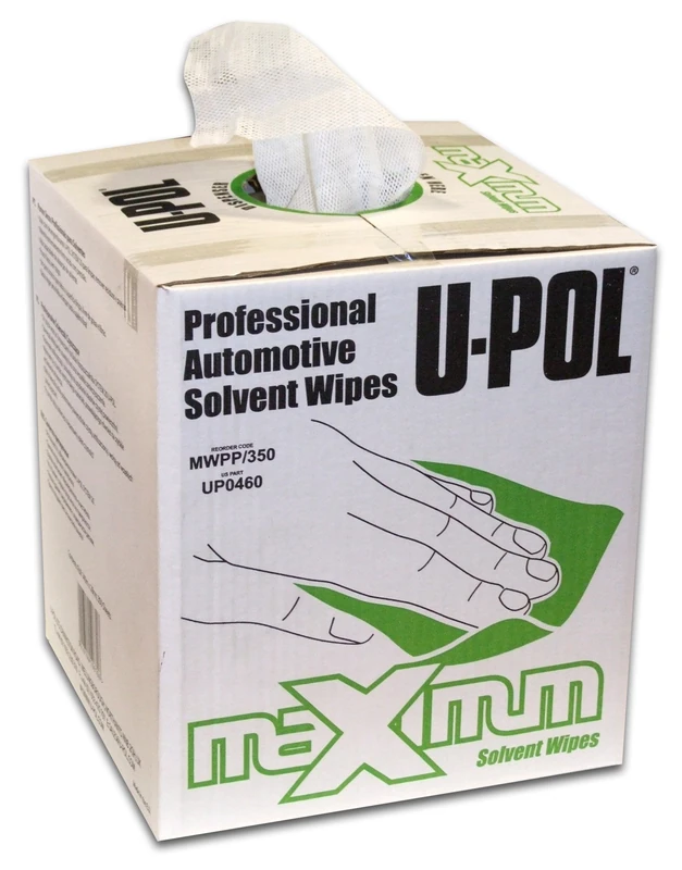 U Pol MWPP/350 Dry Solvent Wipes Perforated Roll (Pack of 350)