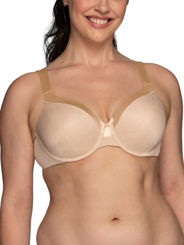 Vanity Fair Women's Illumination Zoned in Support Fullfigure Underwire Bra 76338, Rose Beige, 38D