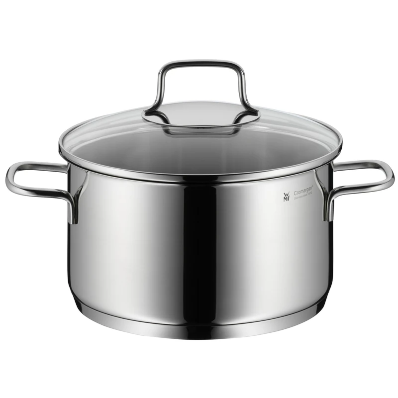 WMF Astoria Cromargan High Casserole, Silver, 20 cm, 3.3 Litre