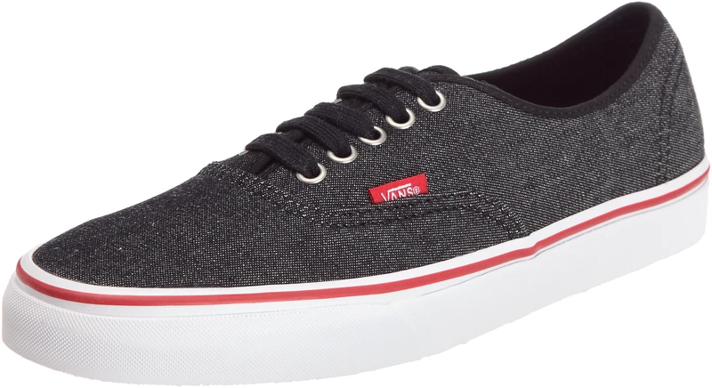 Vans Unisex-Adult Authentic Black/True White Trainer VQER54E 7.5 UK