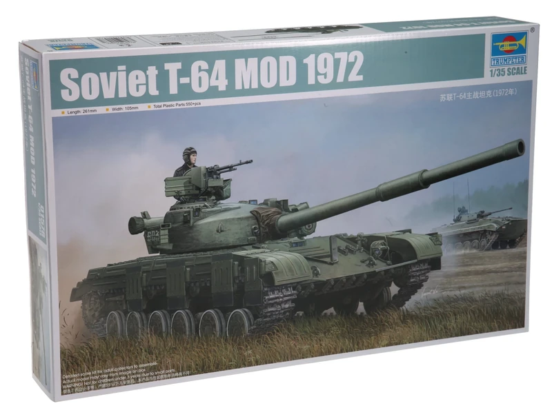 Trumpeter 1:35 - T-64A Russian (Mod.1972) MBT