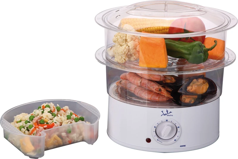 JATA CV200 steamer - steam cookers (White)
