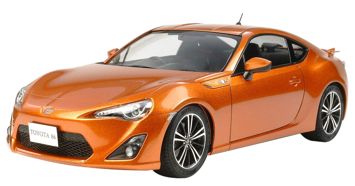 TAMIYA 300024323 Toyota GT86 Model Kit - Highly Detailed Model 1:24 Scale Moving Wheels and Steering 116 Pieces