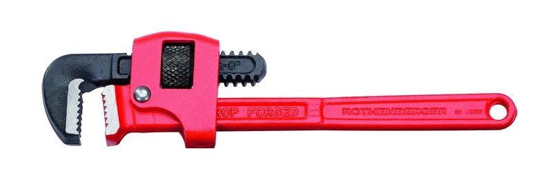 Rothenberger 1000001337 Stillson Pipe Wrench, Red, 1000001337