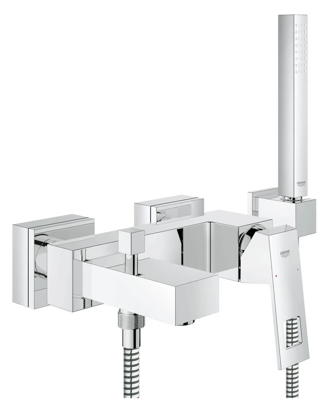 GROHE 23141000 Eurocube Bath Tap with Diverter for Bath/Shower