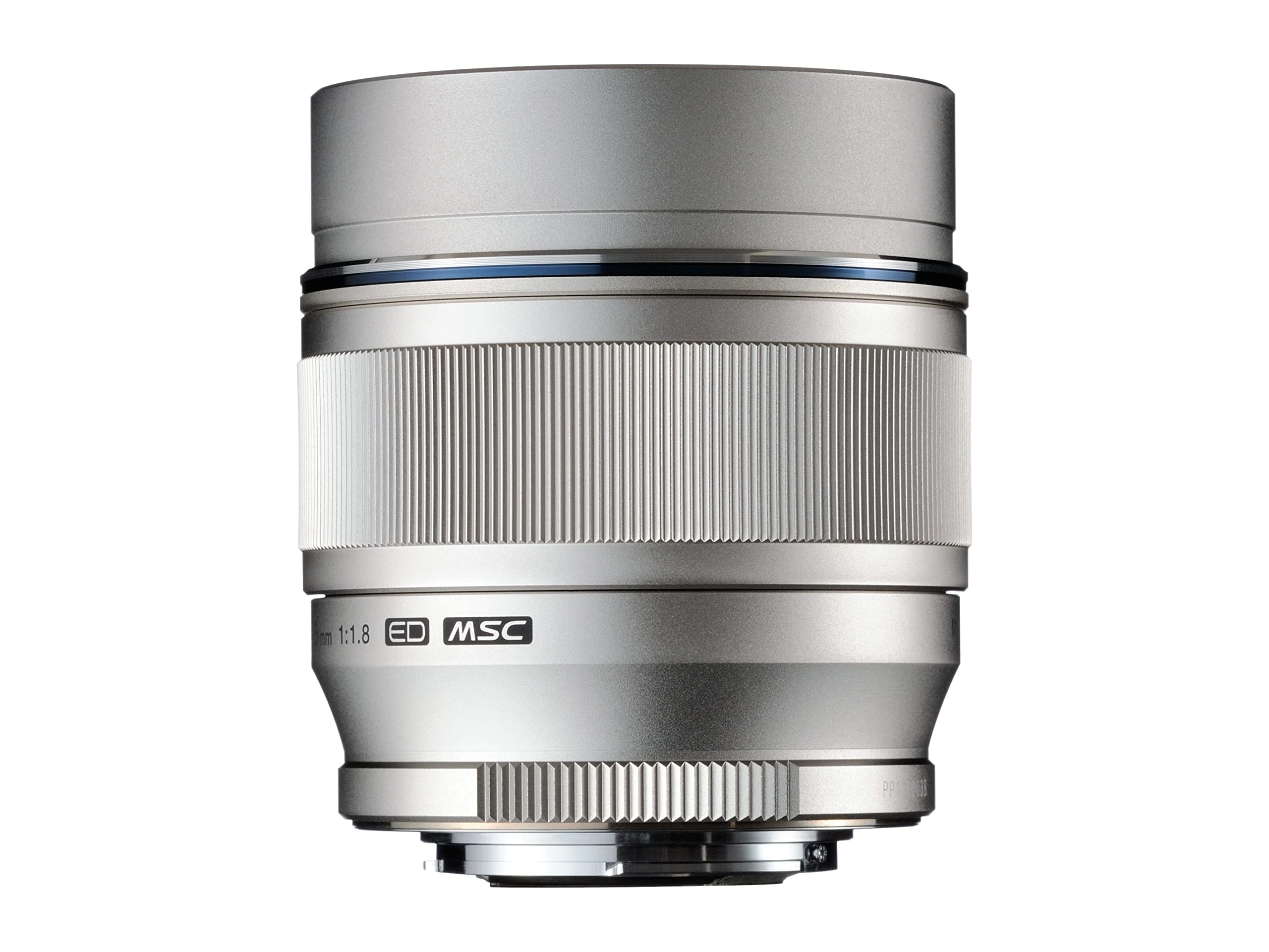 OM SYSTEM OLYMPUS M.Zuiko Digital 75mm F1.8 Silver For Micro Four Thirds System Camera, Compact Design, Beautiful Bokeh, Bright