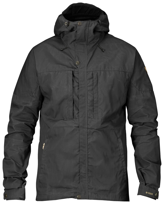 Fjallraven 81698-030 Skogsö Jacket M Jacket Men's Dark Grey Size XXXL