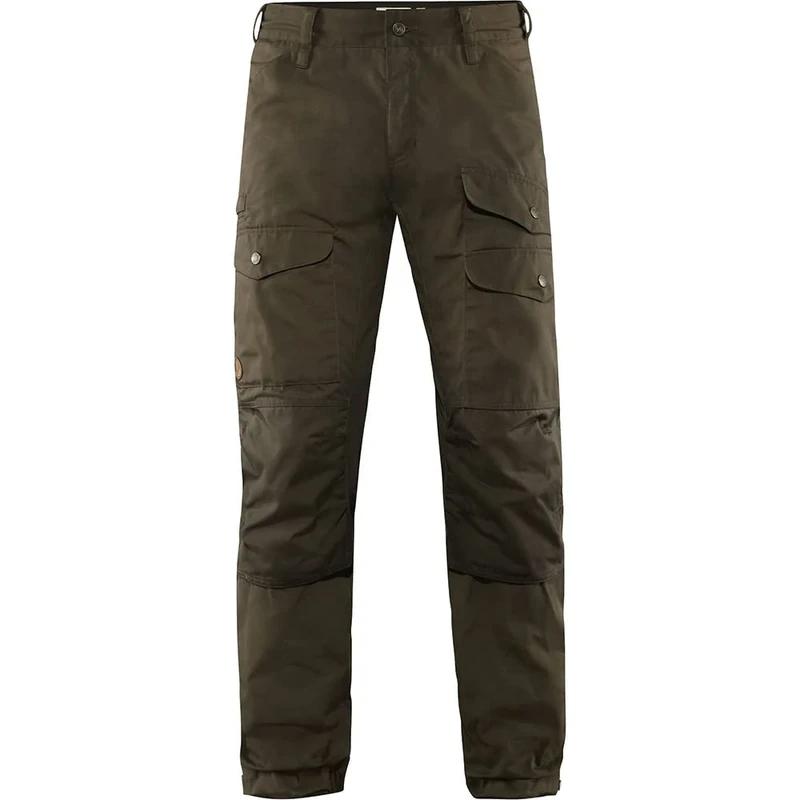 Fjallraven Men's Sport Trousers, Dark Olive, 54 Long