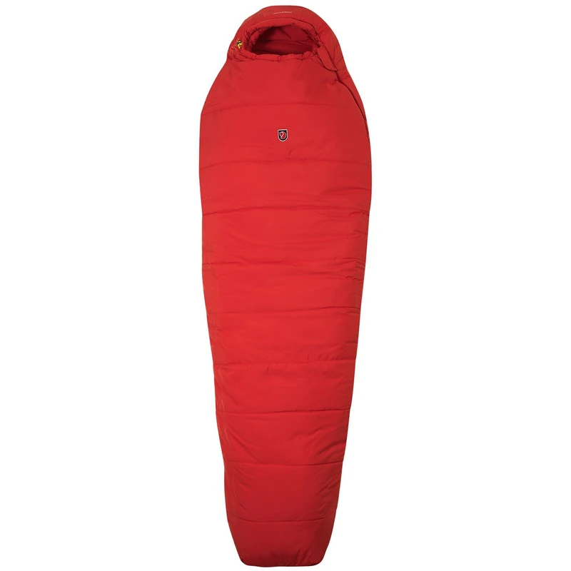 Fjällräven Skule - Two Seasons Long Sleeping Bag - Red, One Size