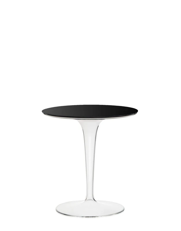 Kartell Tip Top Side Table, Opaque Black