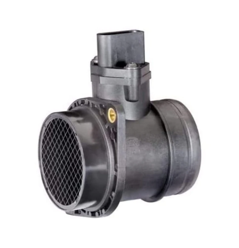 HELLA 8ET 009 142-711 Air Mass Sensor - 5-pin connector - Pipe-neck