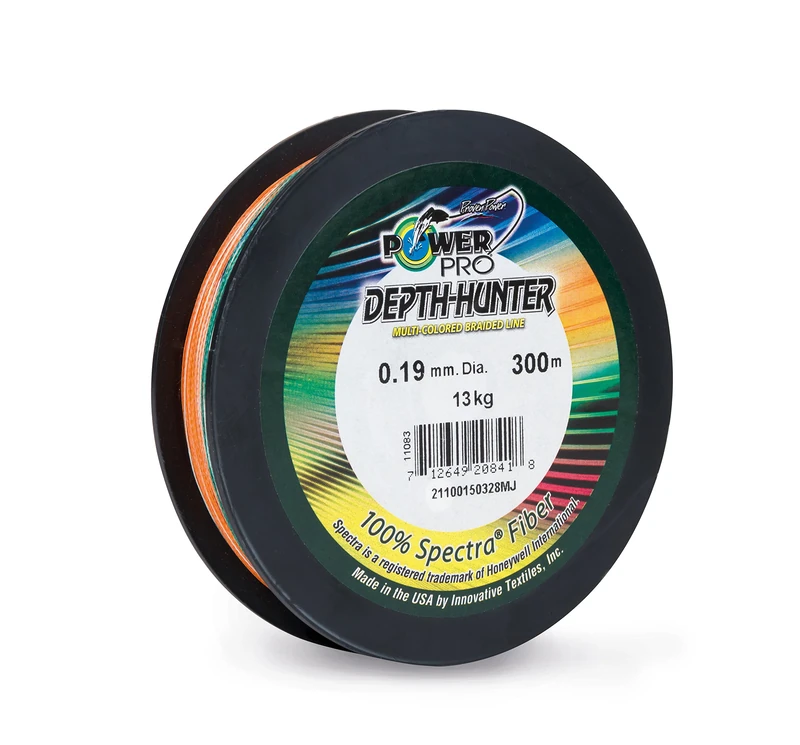 Power Pro Depth-Hunter 300 m 0.23 mm Braided Multicoloured