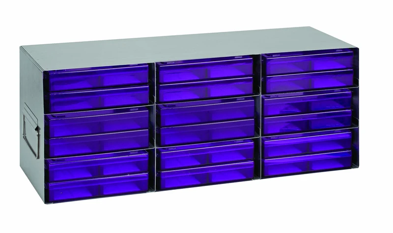 Heathrow Scientific HD28623 Stainless Steel Freezer Rack 3x3 Arrangement 541mm Length x 217mm Width x 221mm Height