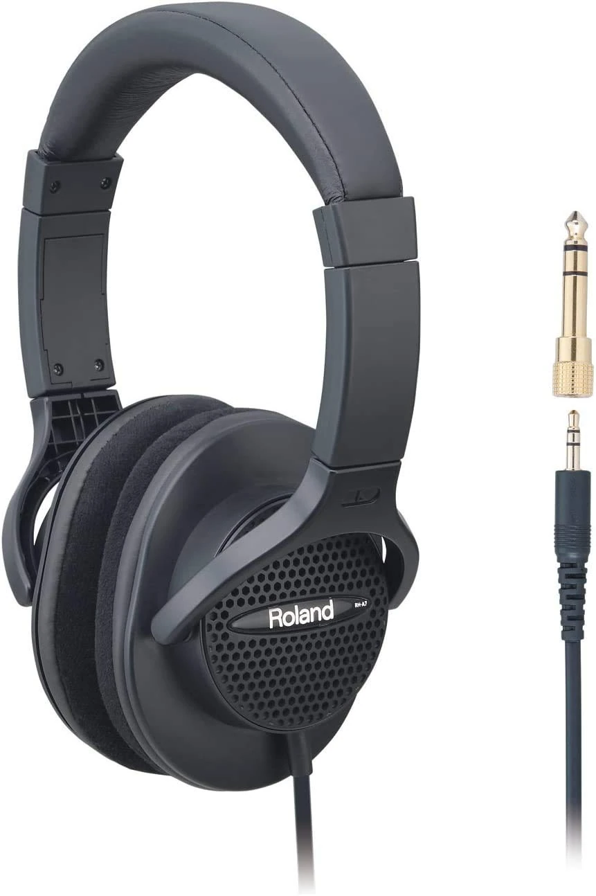 ROLAND Rh-A7 Monitor Headphones - Open-Air Headphones, Black