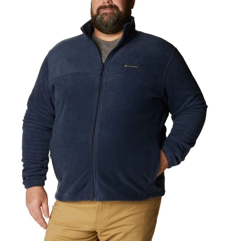 Columbia Men's Steens Mountain Full Zip 2.0 Fleece Jacket, Navy, L