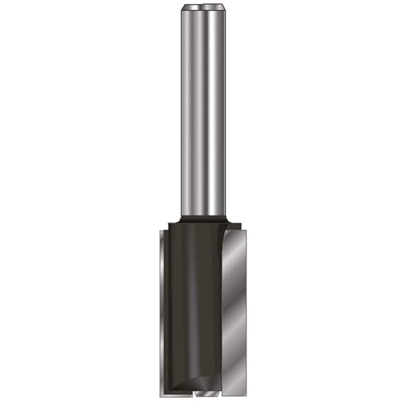 ENT 10956 Straight Cutter TC, Shank (S) 8 mm, Diameter (D) 10 mm, NL 20 mm, SL 32 mm, GL 52 mm, with Tungsten Carbide TC, Centre Tip
