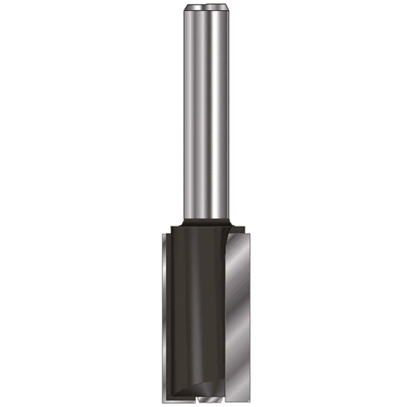 ENT 10958 Straight Cutter TC, Shank (S) 8 mm, Diameter (D) 10 mm, NL 30 mm, SL 32 mm, GL 62 mm, with Tungsten Carbide TC, Centre Tip