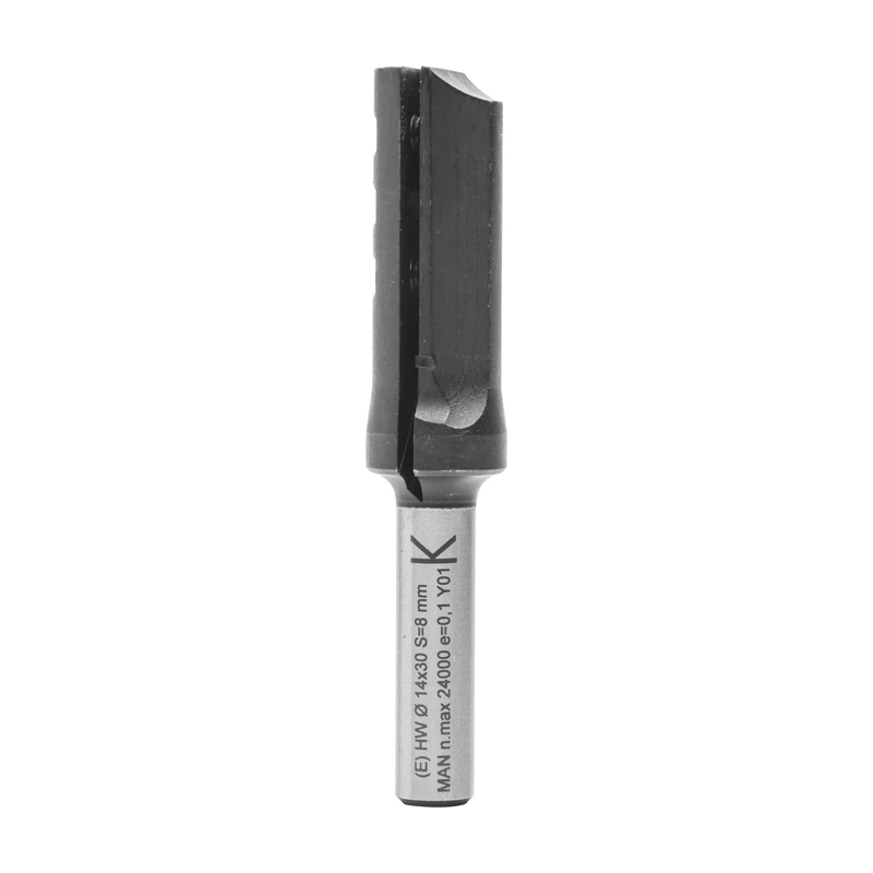 ENT 20043 Reversible Knives - Straight Cutter TC Shank (S) 8 mm, Diameter (D) 14 mm, NL 30 mm, Z1, GL 74 mm