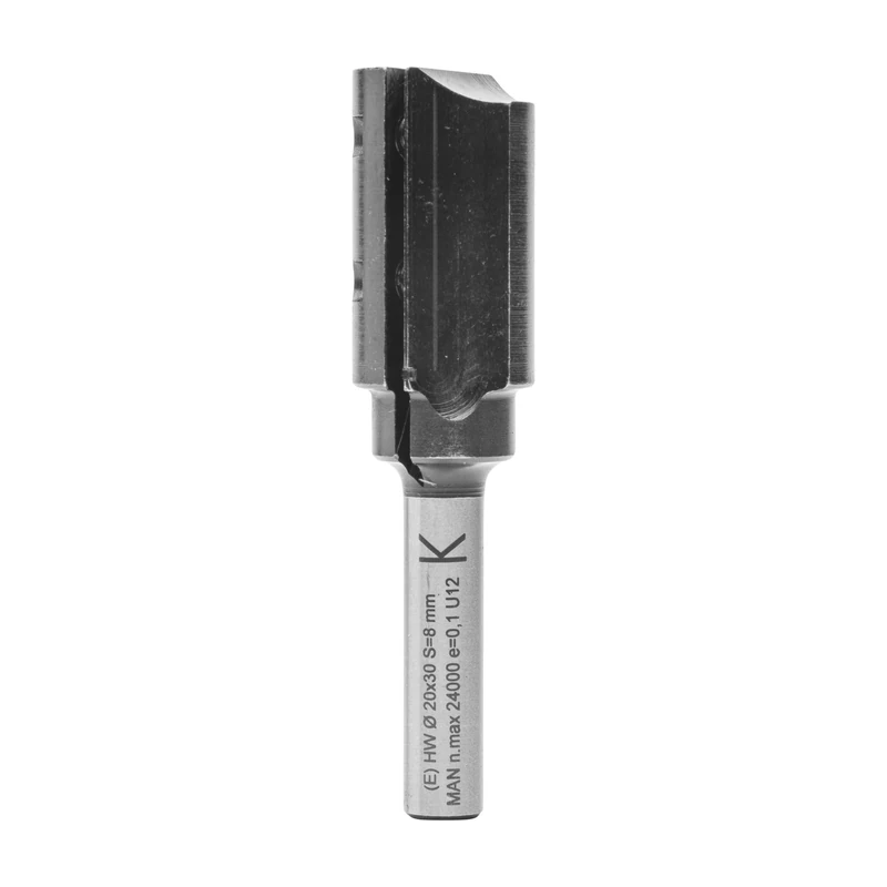 ENT 20050 Reversible Knives - Straight Cutter TC Shank (S) 8 mm, Diameter (D) 20 mm, NL 30 mm, Z1, GL 74 mm