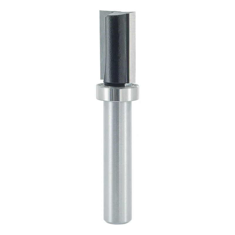 ENT 11650 Trimming Cutter Tungsten Carbide TC, Shank (S) 8 mm, Diameter (D) 12 mm, NL 19 mm, SL 38 mm, GL 62 mm, with Ball Bearing