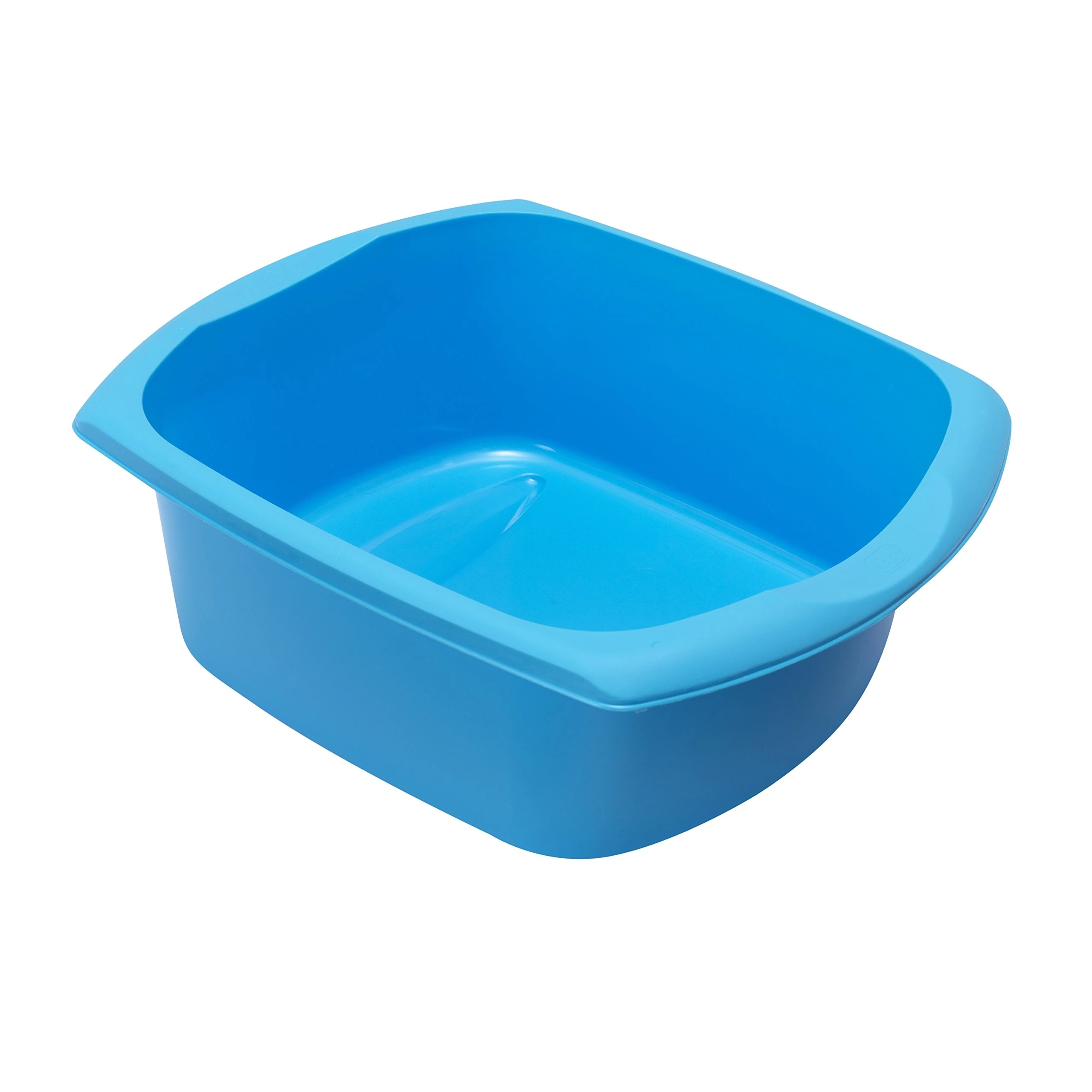 Addis Rectangular Washing Up Bowl, Bright Blue, Large