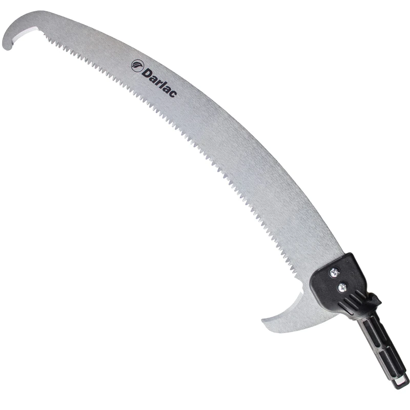 Darlac Expert Razor Tooth Hand Saw – Tree Pruning Saw with Attachment for Extendable Pole – Garden Saw with Easy Pull-Back Action - SK5 High Carbon Steel Blade - Image 1